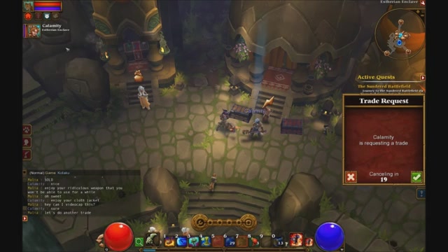 Here’s How You Trade Loot With Other Players In Torchlight II