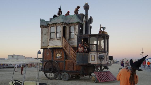 Disco Fish And Snails On Wheels: The Amazing Vehicles Of Burning Man 2012