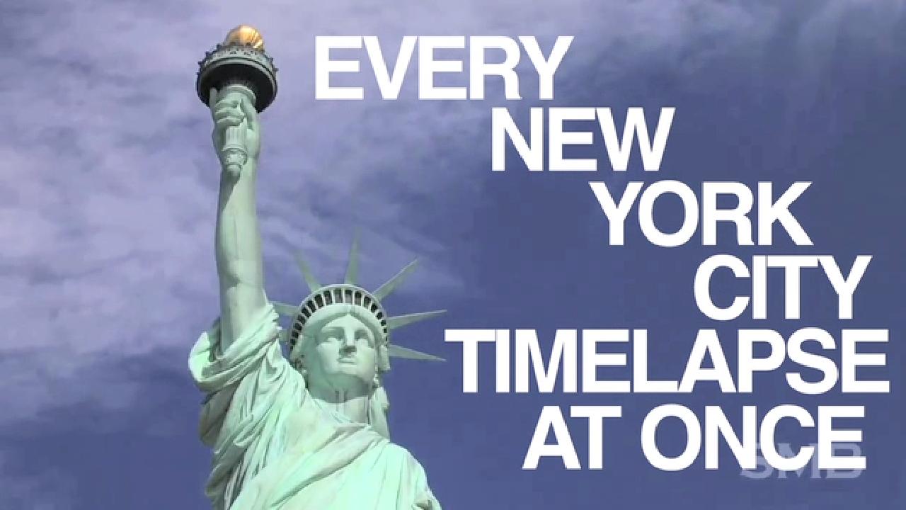 Every New York Time Lapse Fused Into One