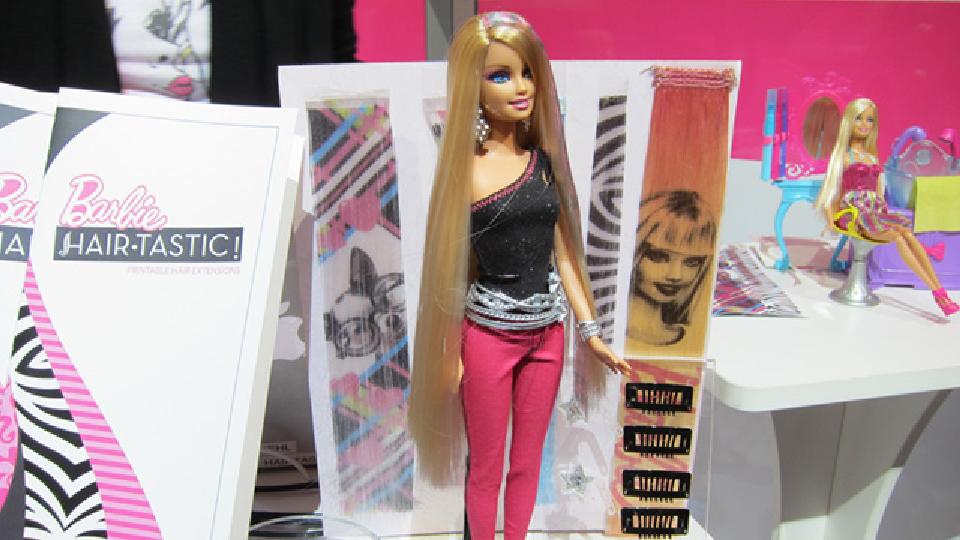 Print Barbie’s New Hair With Your Ink Jet Printer