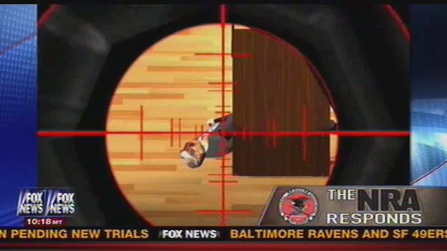 NRA Boss Responds To Game About Shooting Him In The Head