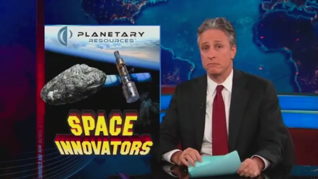 Jon Stewart Is As Excited About Mining Asteroids As We Are