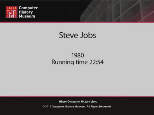 A Very Rare Video Of Steve Jobs Telling The History Of Apple